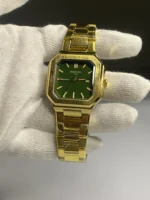 Patek Philippe Golden Octagon Green Dial Luxury Men's Watch