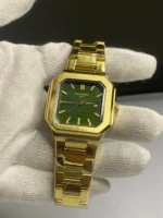 Patek Philippe Golden Octagon Green Dial Luxury Men's Watch - Image 5
