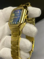 Patek Philippe Golden Octagon Green Dial Luxury Men's Watch - Image 2