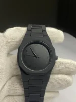 Midnight Noir – Arabic Numeral Minimal Watch - Image 2